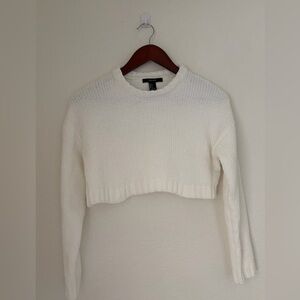Forever 21 Ivory Knit Top